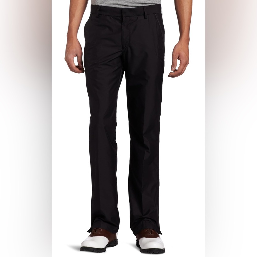 J.Lindeberg Black Regular Fit Trousers
